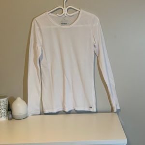 Basic white long sleeve.